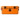 Orange YETI GoBox with visible branding on a transparent background