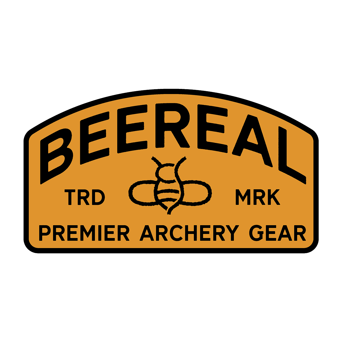 BEEREAL Badge Sticker