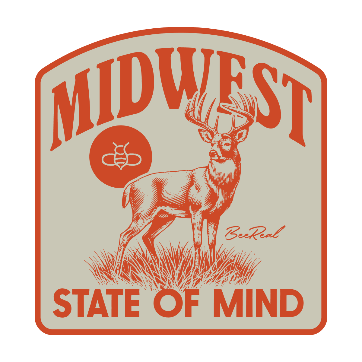 MSOM Badge Sticker