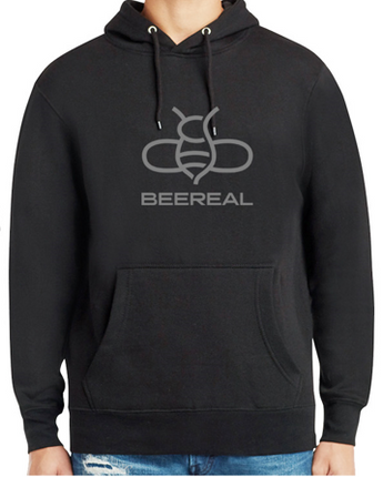 BEEREAL Graphite Hoodie